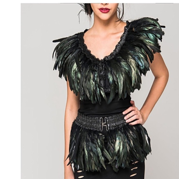 Kikiriki feather cardigan medium excellent - Picture 1 of 5